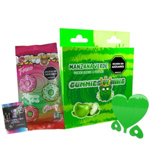Panty Comestible + Anillo Dona + Gummies