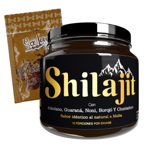 Shilajit Bálsamo de Resina de 125mL + Sachet sck love Chocolate 10mL - Himalayan Organics (Promoción Especial)